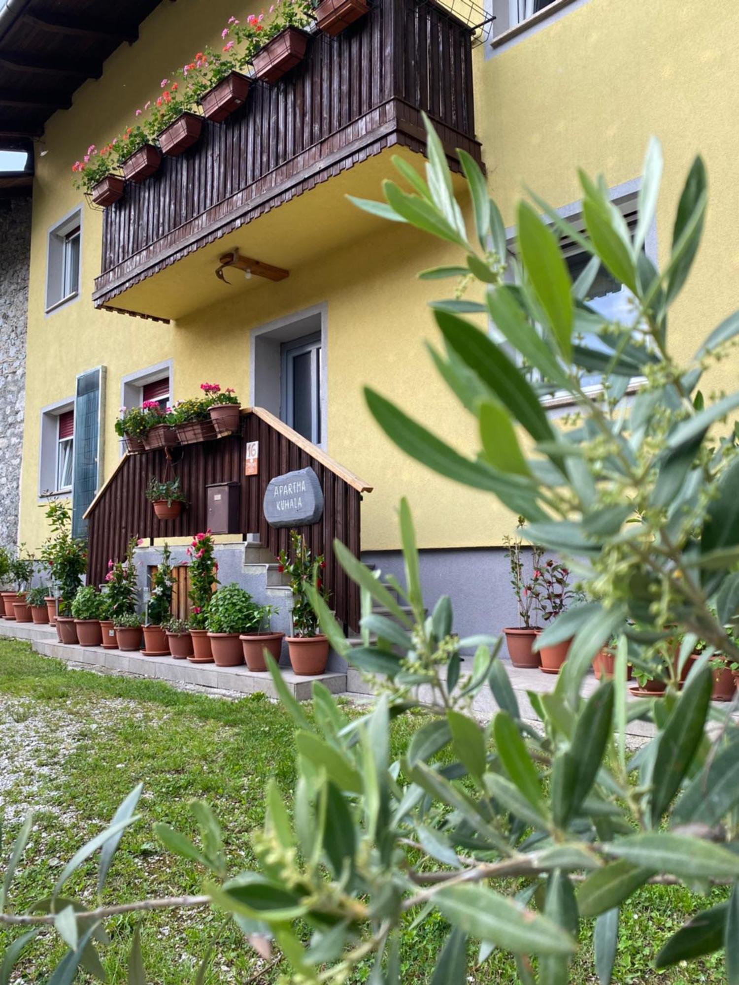 Trnovo Ob Soci Kuhala Apartment Kobarid Exterior photo